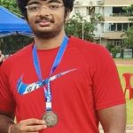 Ishank Ghia Silver Medal in javelin Throw event
